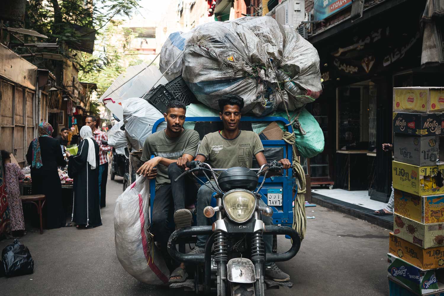 Ciudad Basura, El Cairo. Lenny Ruiz